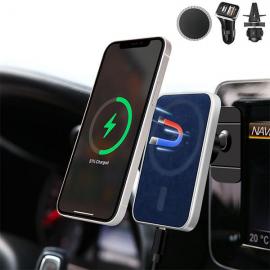 Italy Alcantara Car wireless charger Car wireless charger - copy